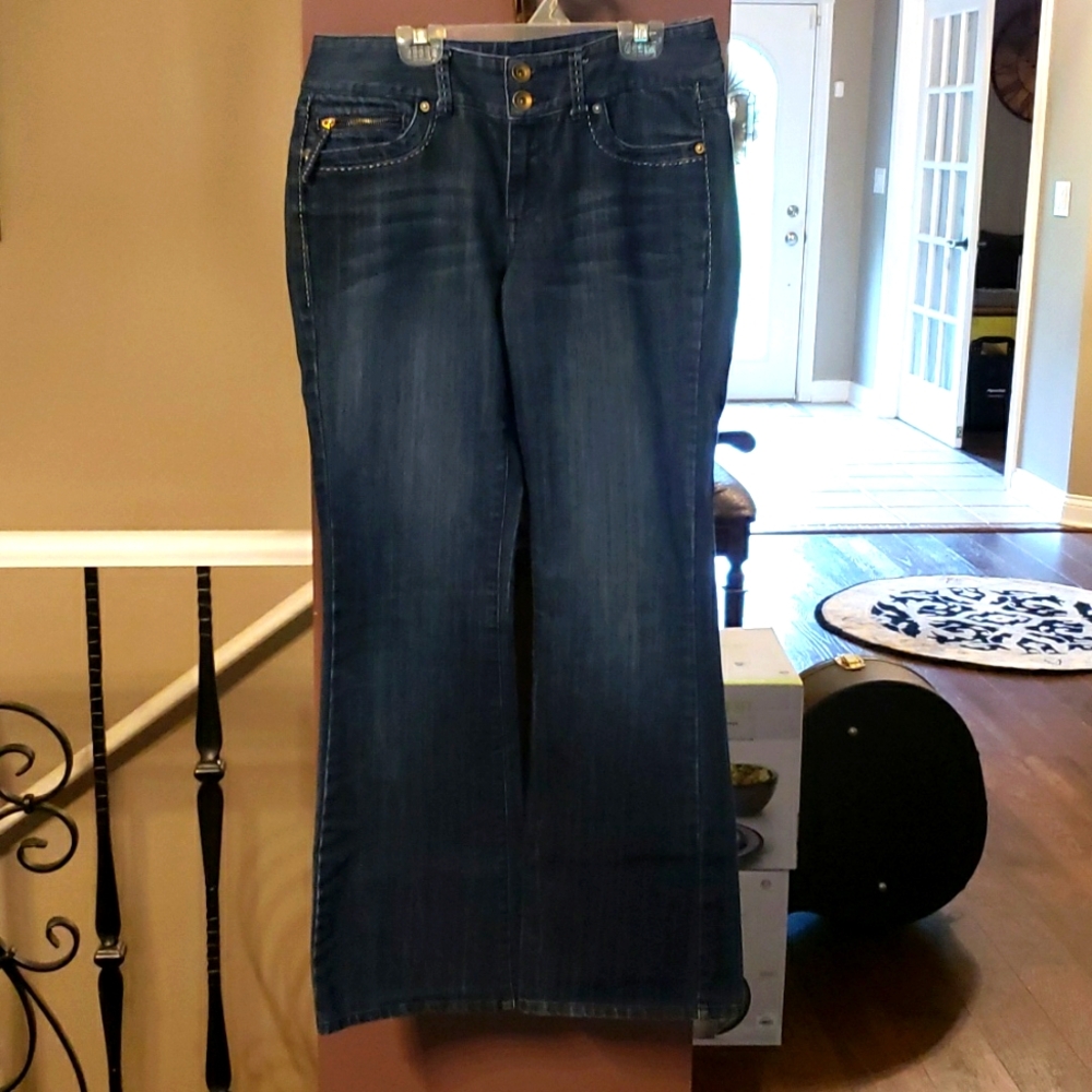 Inc. Bootcut dark denim jeans